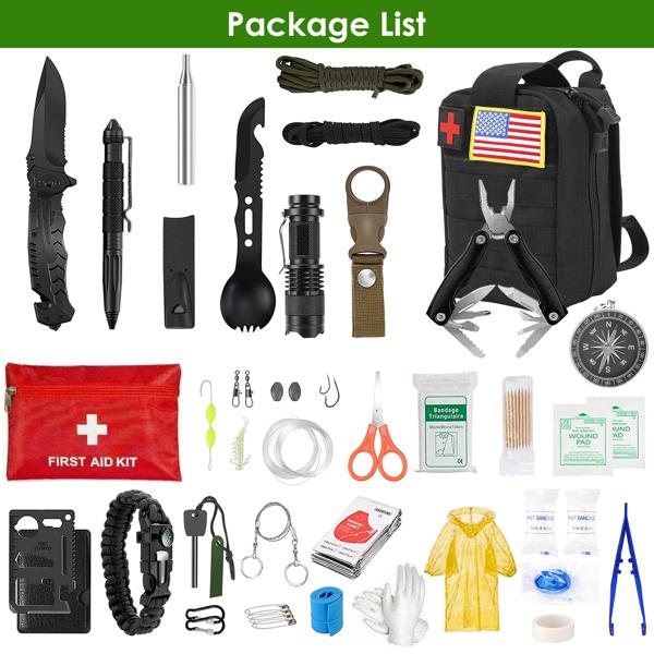 47 In 1 Survival Bag, Not Shipped On Weekends - Image 9