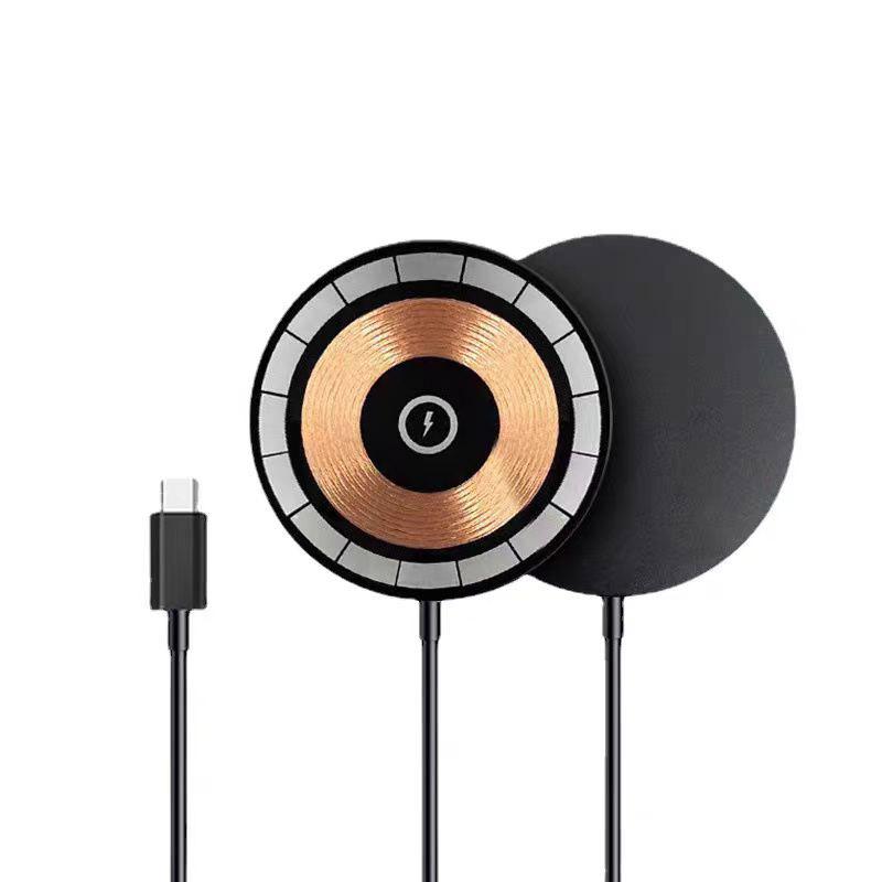 IPhone 17 Pro Pro Max Wireless Charger 15W Magnetic Wireless Fast Charging, Compatible With IPhone 12, 13, 14, 15, 16, And 17 Pro, Pro Max Series Models - Image 2