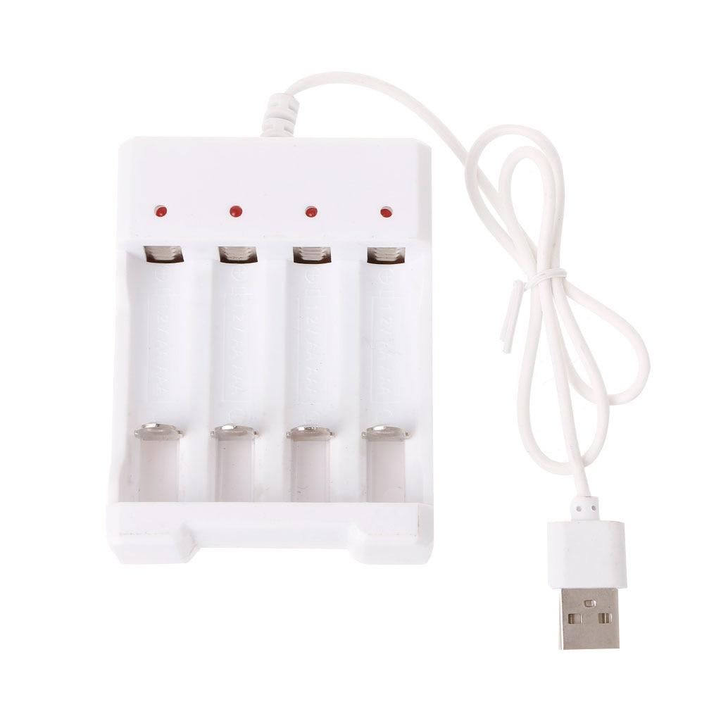 Battery Charger Adapter 1.2V Universal Smart 4Slot  Rechargeable Battery Charger Adapter USB Plug