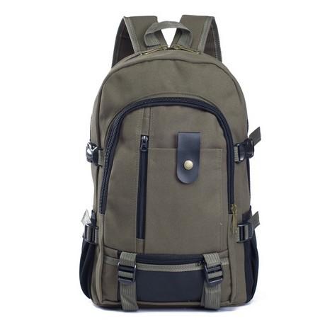Men's Backpacks Canvas Backpack Student Bags - Image 3