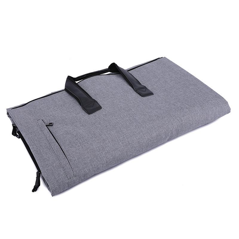 Large-capacity travel bag portable cylinder folding suit bag - Image 3