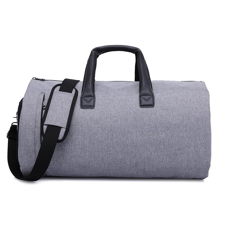 Large-capacity travel bag portable cylinder folding suit bag - Image 9
