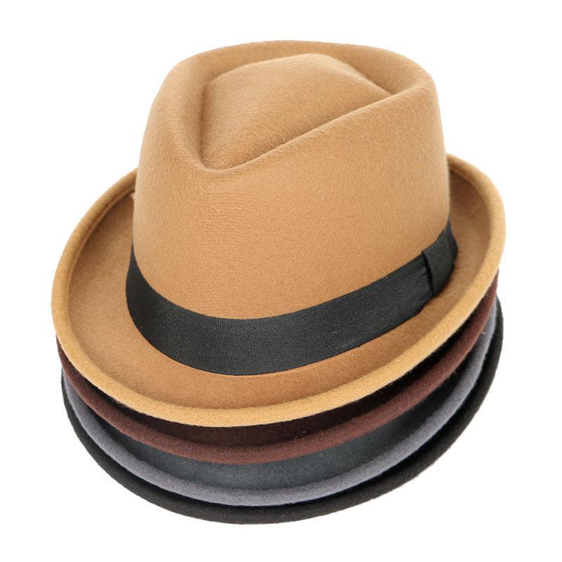 Men's Panama Jazz Hat In Autumn And Winter - Image 5