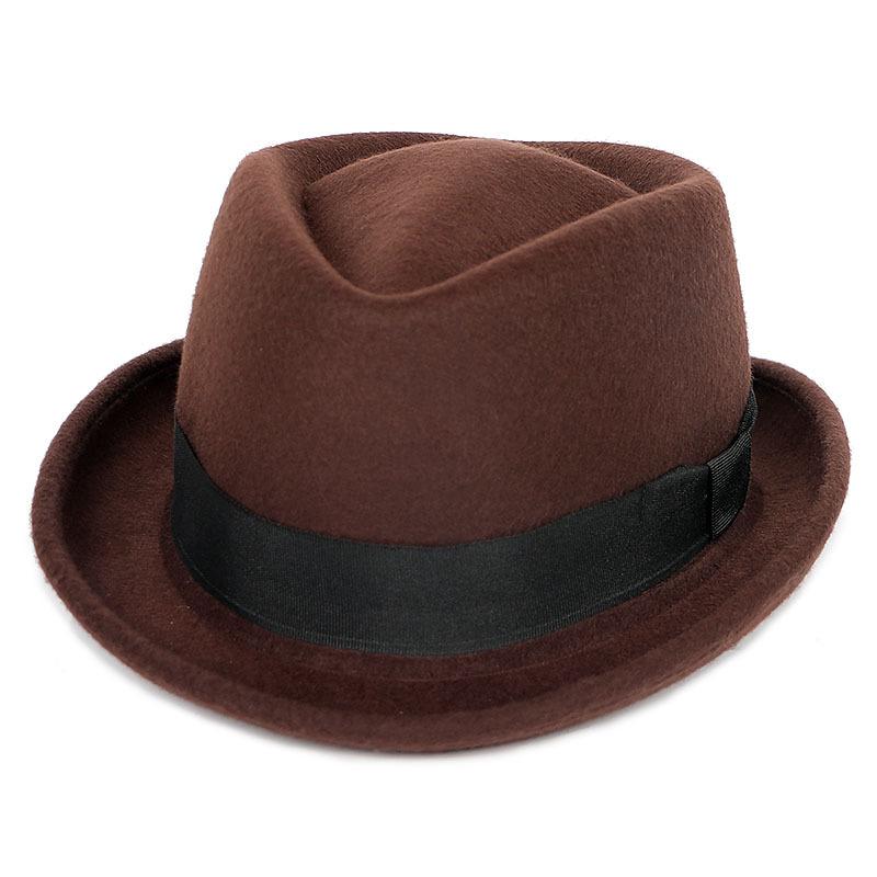 Men's Panama Jazz Hat In Autumn And Winter - Image 3