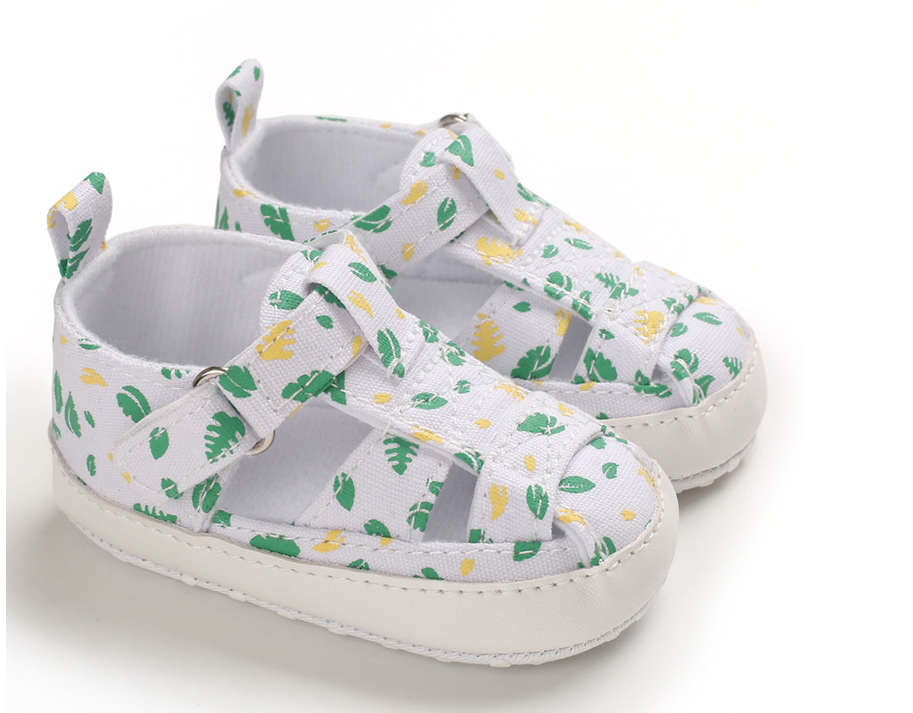 0-1 Year Old Boys And Girls Sandals Casual Breathable Hollow Soft Soled Baby Shoes 3-6-9 Months Walking Shoes - Image 2