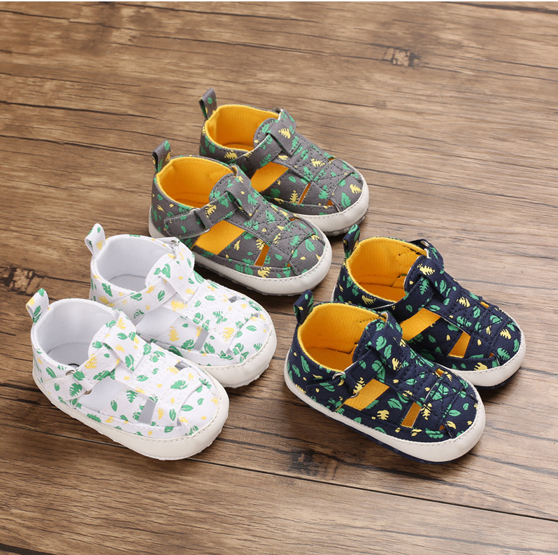 0-1 Year Old Boys And Girls Sandals Casual Breathable Hollow Soft Soled Baby Shoes 3-6-9 Months Walking Shoes - Image 6