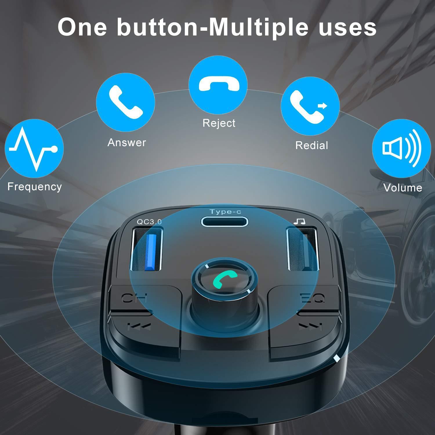 Car Mp3 Bluetooth Player Charger - Image 4