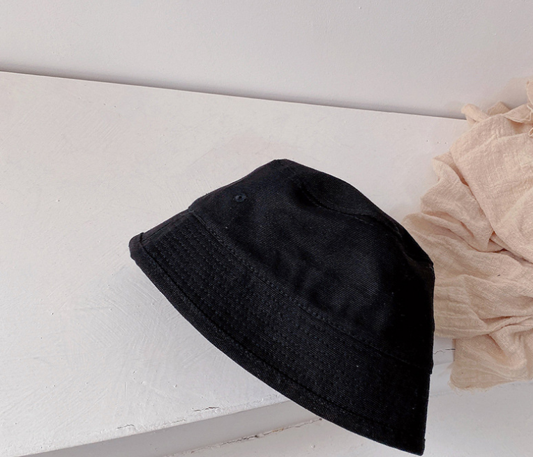 South Korea'S Same Style Baby Boys And Girls Spring And Autumn Vintage Fisherman Hat 1-3 Year Old Visor Hat - Image 5