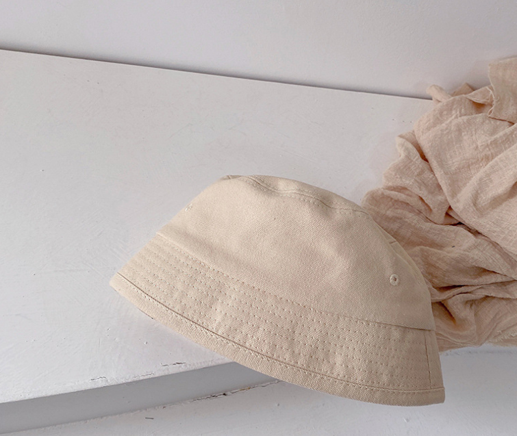 South Korea'S Same Style Baby Boys And Girls Spring And Autumn Vintage Fisherman Hat 1-3 Year Old Visor Hat - Image 7