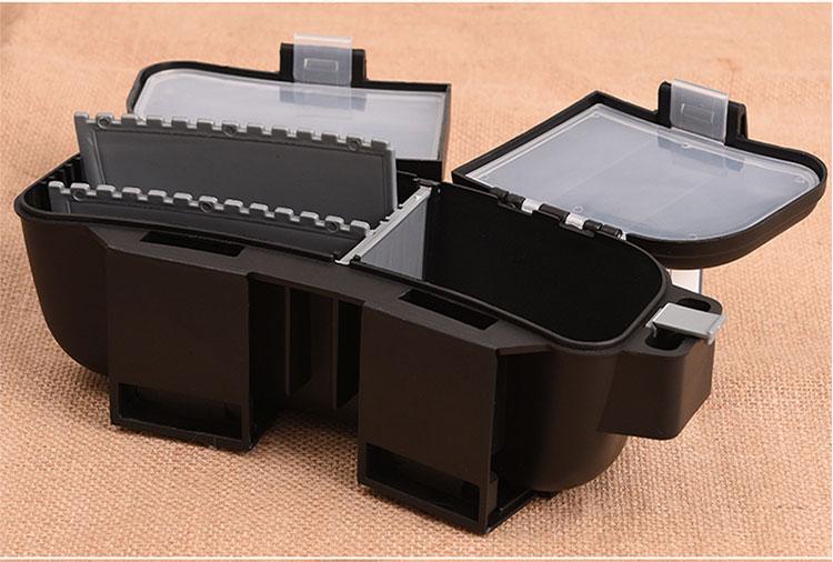 Waist-Mounted Fishing Gear Gadgets Fishing Bait Box Bait Super Hard Plastic Box - Image 4