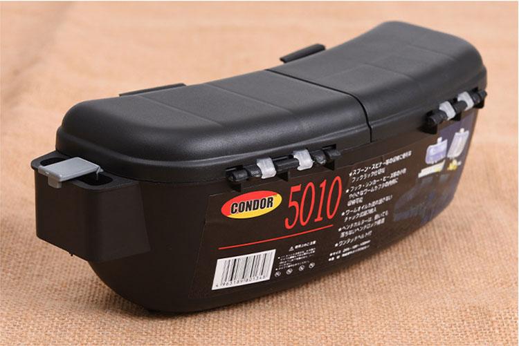 Waist-Mounted Fishing Gear Gadgets Fishing Bait Box Bait Super Hard Plastic Box - Image 2