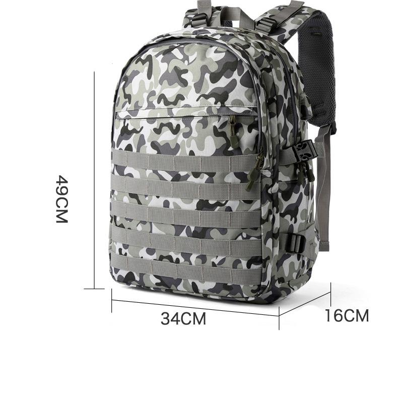 Playerunknown'S Battlegrounds Eating Chicken Level 3 Level 3 Bag Zipper Men With Backpack - Image 2