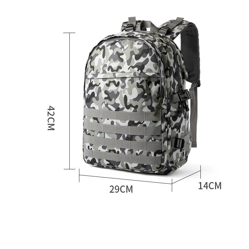 Playerunknown'S Battlegrounds Eating Chicken Level 3 Level 3 Bag Zipper Men With Backpack - Image 3