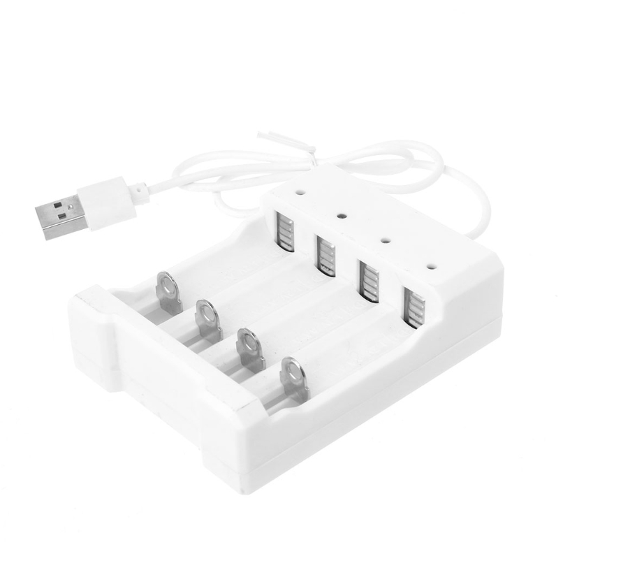 Battery Charger Adapter 1.2V Universal Smart 4Slot  Rechargeable Battery Charger Adapter USB Plug - Image 4