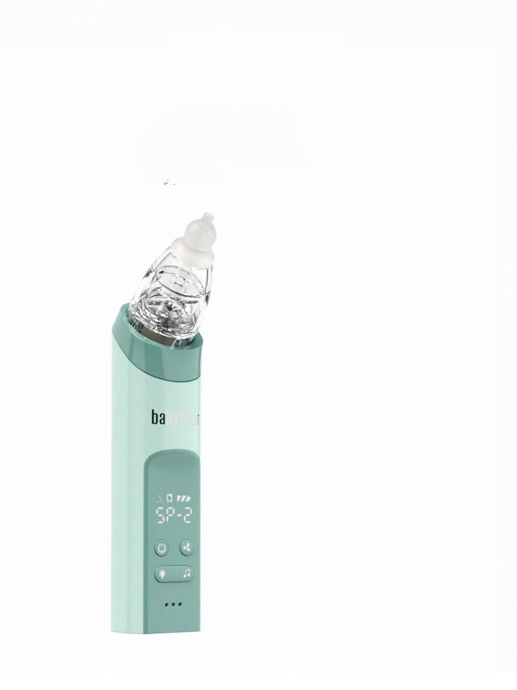 Nasal Aspirator Baby Electric Nasal Aspirator Newborn Baby Nose Cleaner Beauty Instrument Blackhead Remover Bab 2 In 1 - Image 2