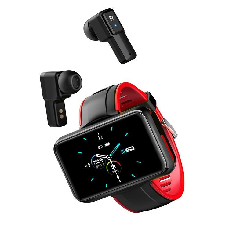 2 in 1 T91 Smart Watch Wireless Bluetooth Headset - Image 2