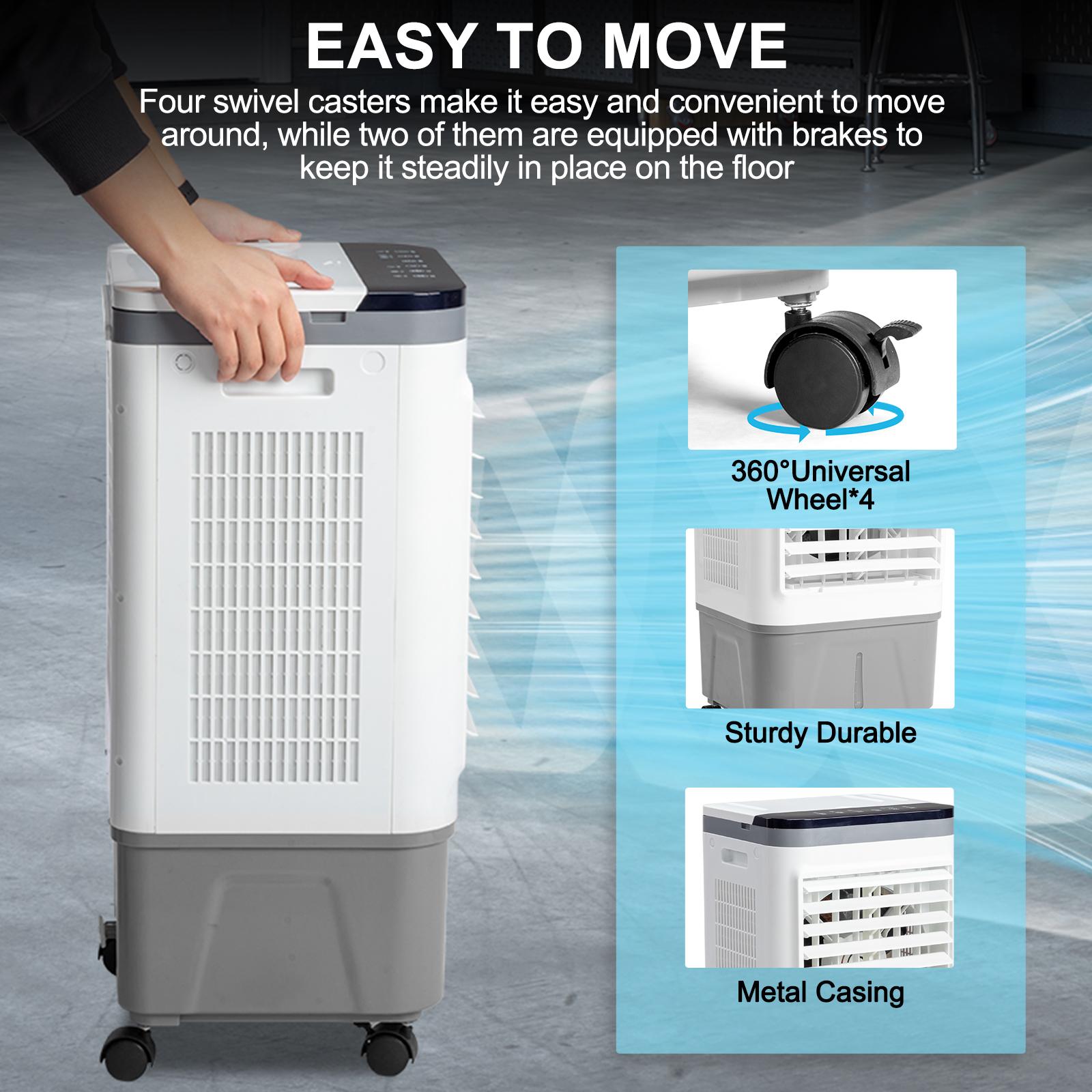 American Specification, Evaporative Air Cooler, Fan, Cooling And Humidification 3-in-1, 12-hour Timer - Image 5