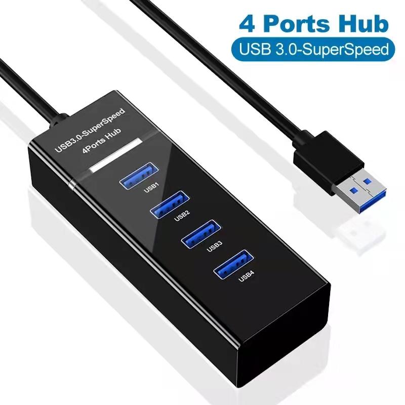 4 In 1 2.0 3.0 USB HUB Splitter High Speed Multi Splitter USB Adapter Expander Cable For Desktop PC Laptop Adapter USB HUB - Image 2