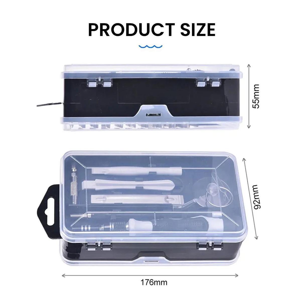 115 In 1 Precision Screwdriver Set,  Super Durable Mini Professional Magnetic Repair Tool Kit, Small Screwdriver For Phone, Computer, Watch, Laptop, Macbook, Eyeglass, Electronic - Image 8