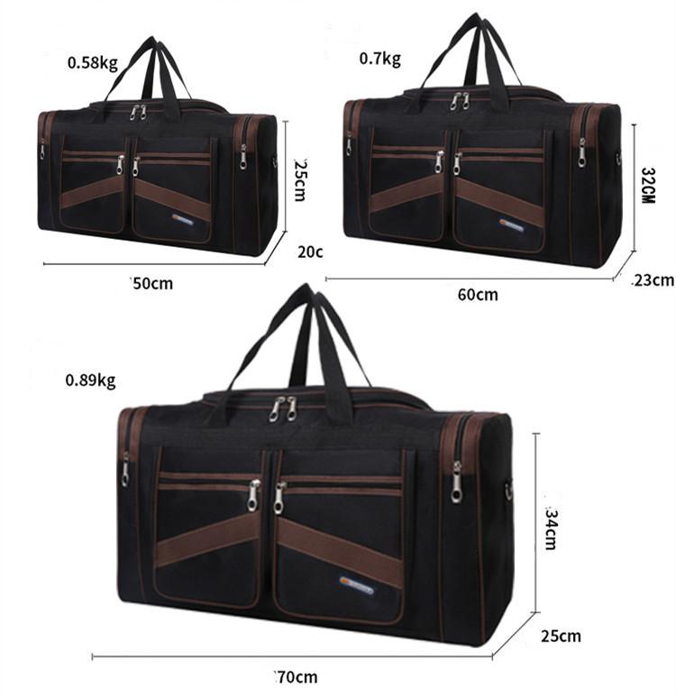 Foldable Large Capacity Tote Travel Bag - Image 7