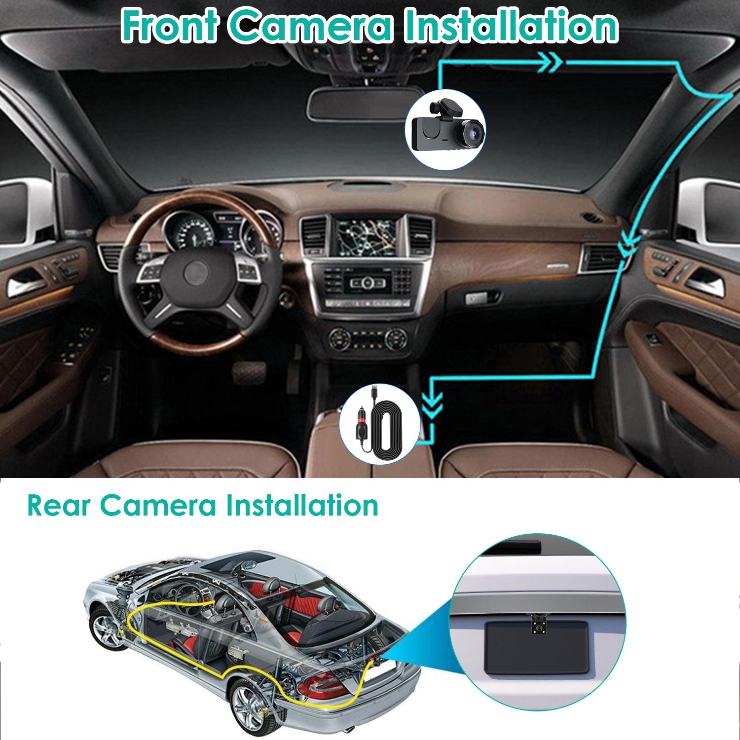 3-channel Car Camera With 32GB MMC Card - Image 2