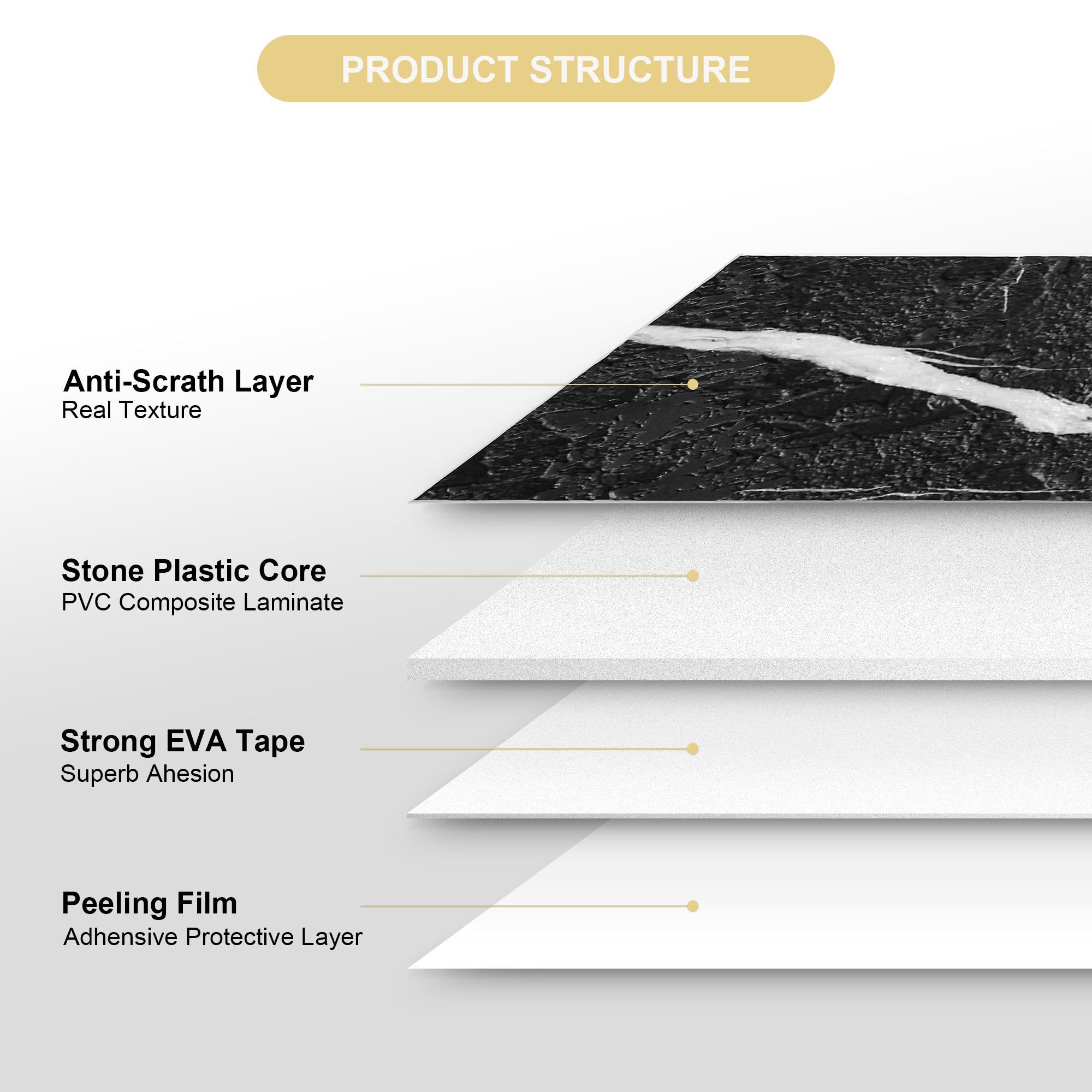 100 Tiles Peel And Stick Backsplash 3 In. X 5.9 In. X 0.12 In. PVC Subway Wall Tile, White ,12 Sq. Ft.Case--Prohibited From Being Sold On Wayfair And Amazon Platforms - Image 2