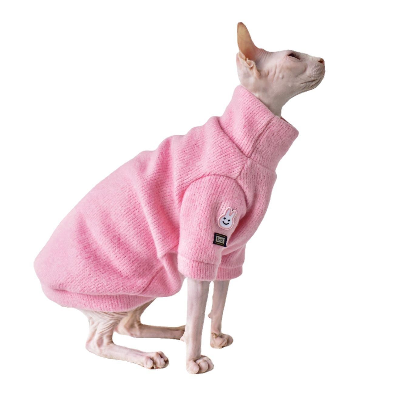 Thickened Warm Hairless Cat Coat In Winter - Image 2