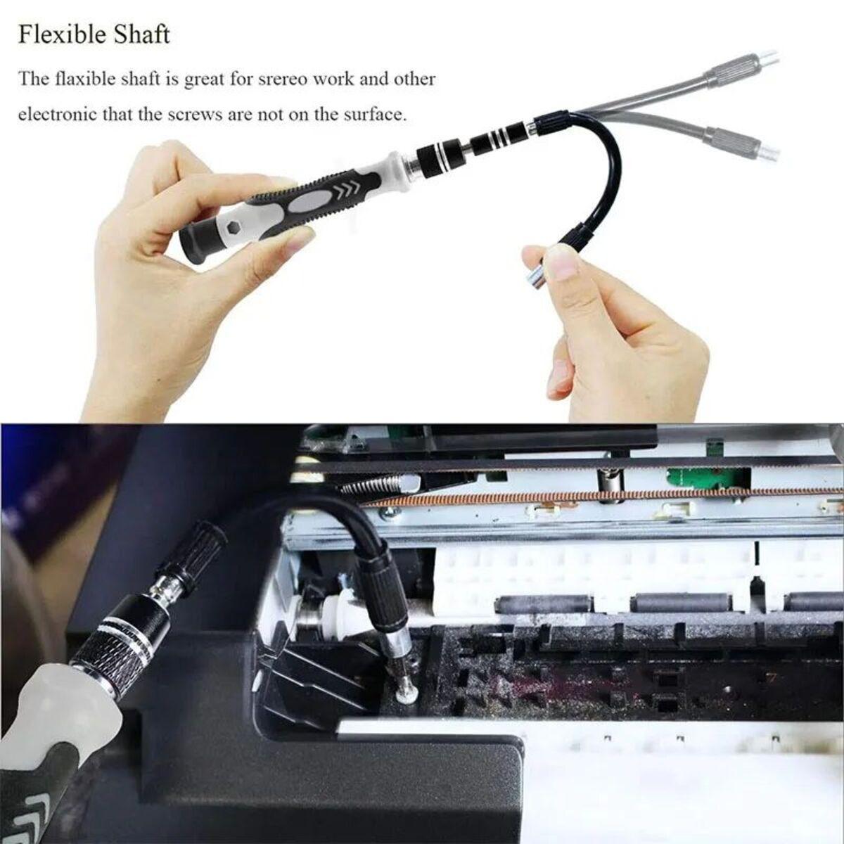 115 In 1 Precision Screwdriver Set,  Super Durable Mini Professional Magnetic Repair Tool Kit, Small Screwdriver For Phone, Computer, Watch, Laptop, Macbook, Eyeglass, Electronic - Image 9