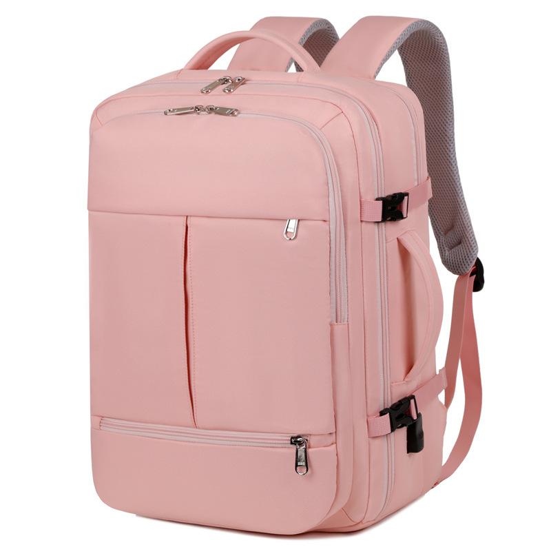 Large Capacity Backpack For Women Men Multiple Pockets And Zippers Versatile Computer Bags Business Travel Backpack - Image 9