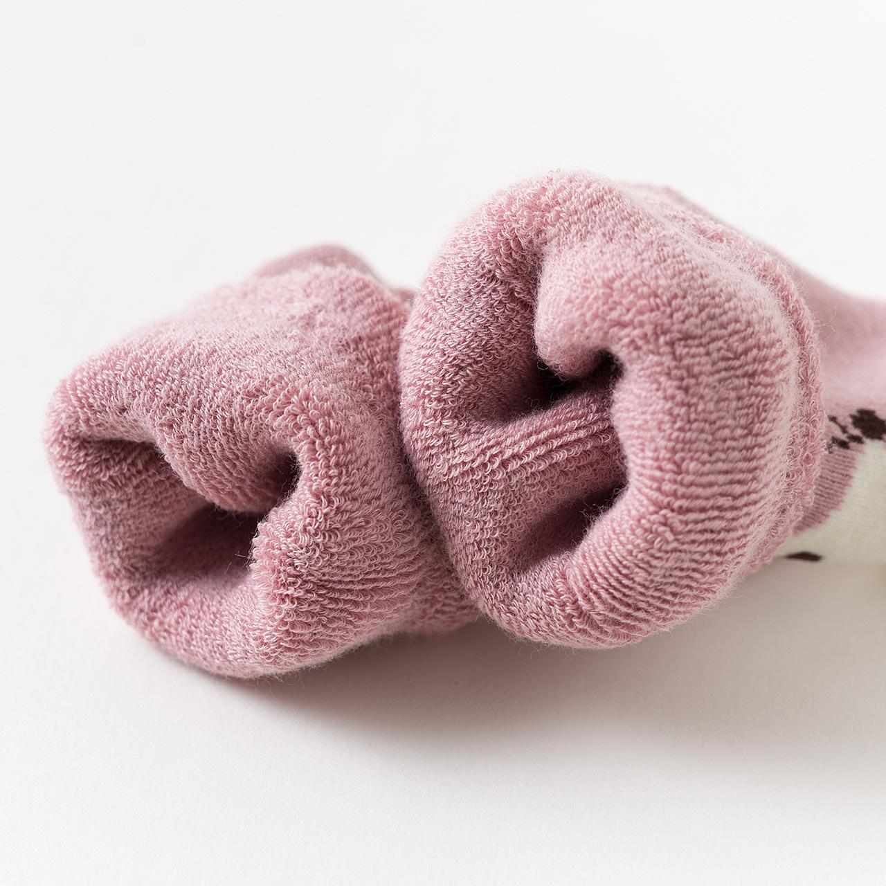 Baby Terry-in-tube Cartoon Animal Cotton Socks - Image 5