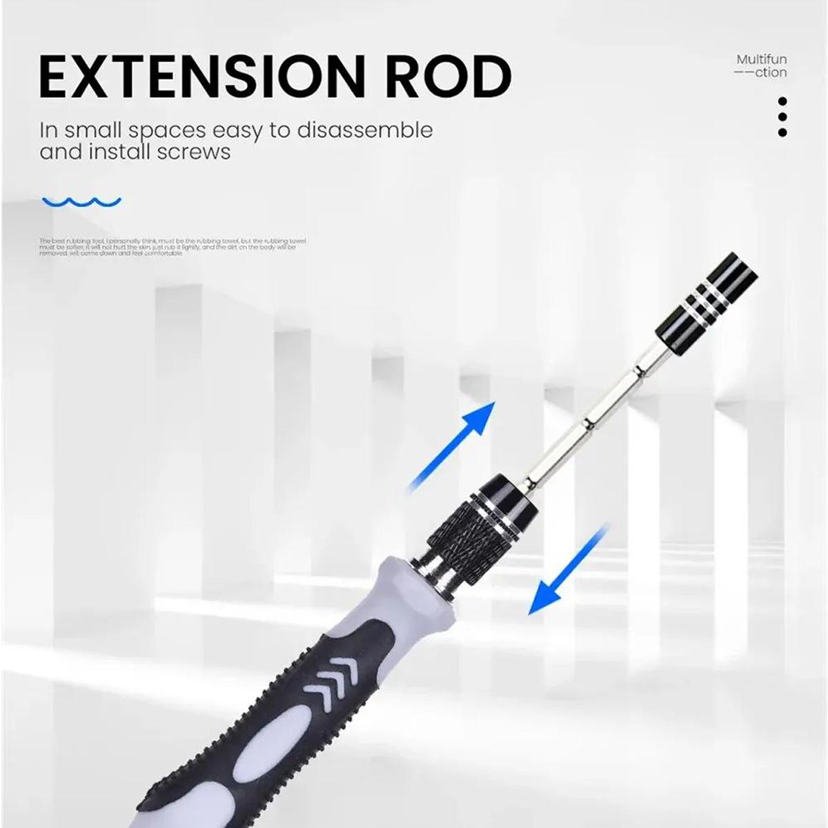 115 In 1 Precision Screwdriver Set,  Super Durable Mini Professional Magnetic Repair Tool Kit, Small Screwdriver For Phone, Computer, Watch, Laptop, Macbook, Eyeglass, Electronic - Image 10