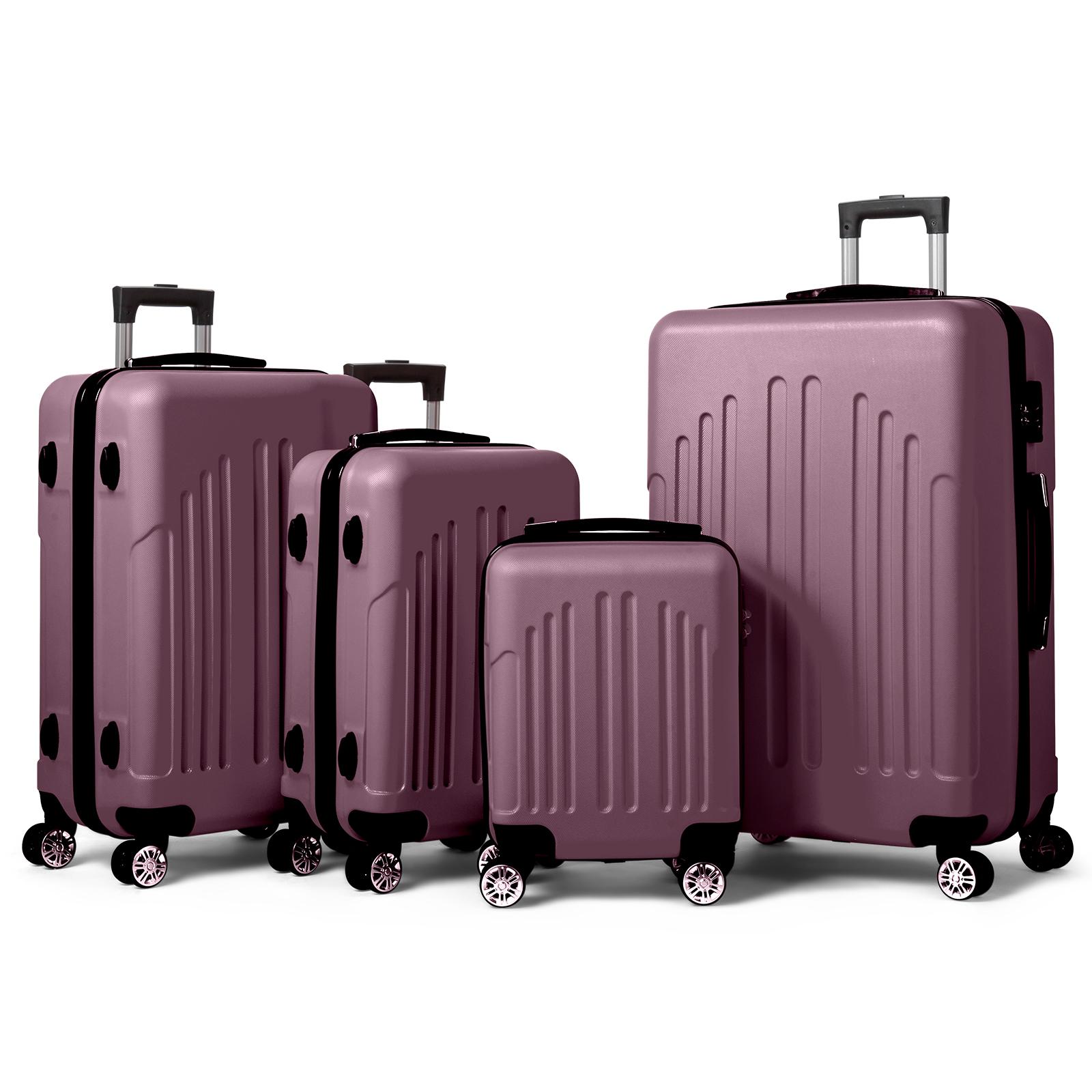 Vertical Striped Four In One Suitcase - Image 9