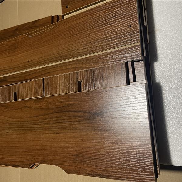 Walnut 3-in-1 Dressing Table - Image 5