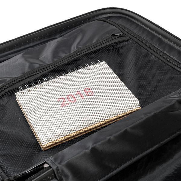 3-in-1 ABS Trolley Case 20 Inches, 24 Inches, 28 Inches Dark Gray - Image 10