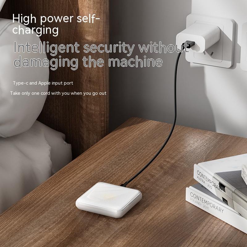 Compact Power Bank 10000 MA Wireless Fast Charging Ultra-thin Portable Smart Universal - Image 2