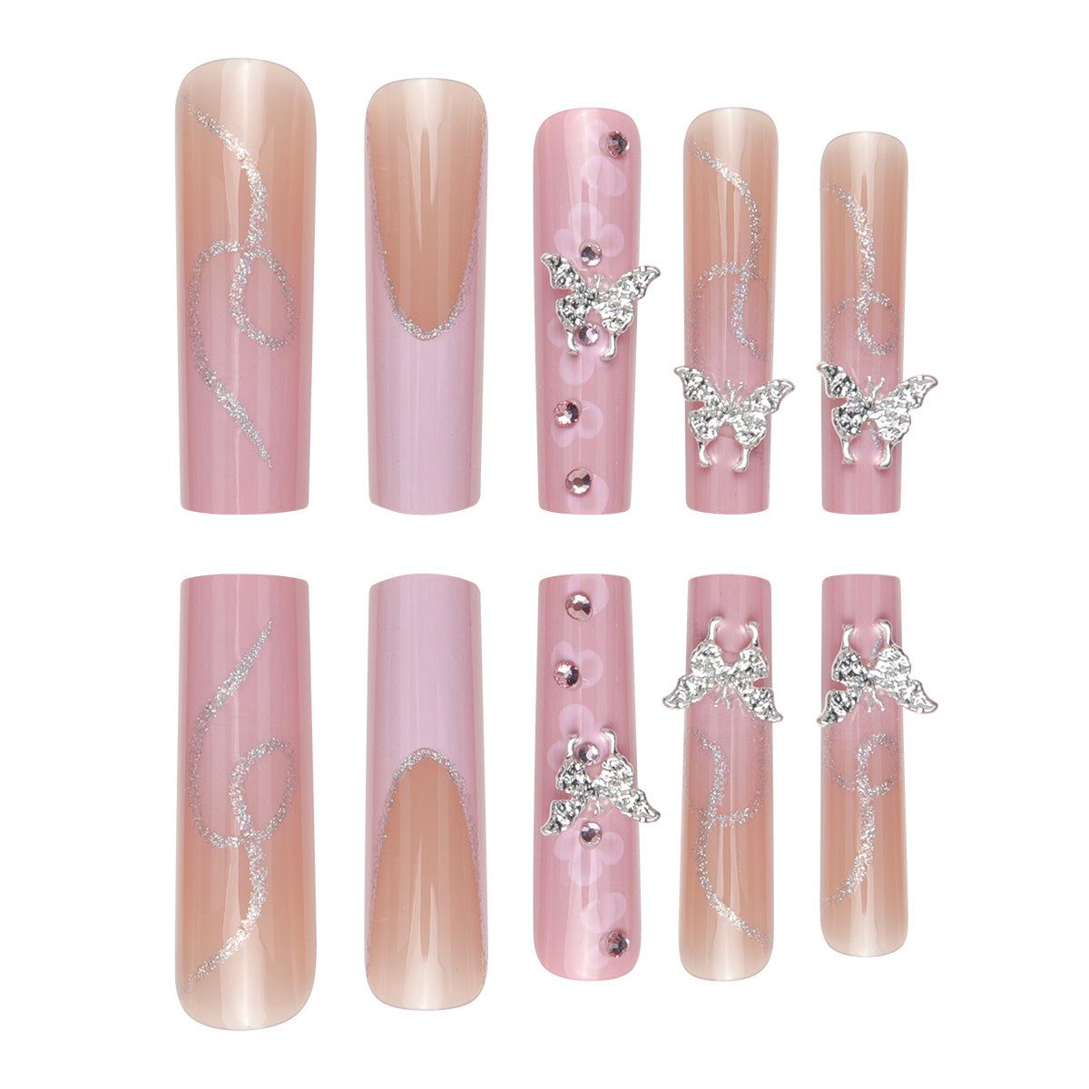 Flower Diamond In The Debris Nail Sticker - Image 3