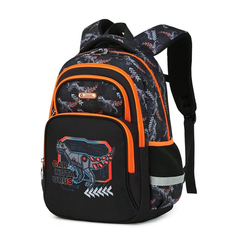 Primary School Student Schoolbag Boys Stylish And Lightweight Grade 1-3 Children Backpack - Image 5