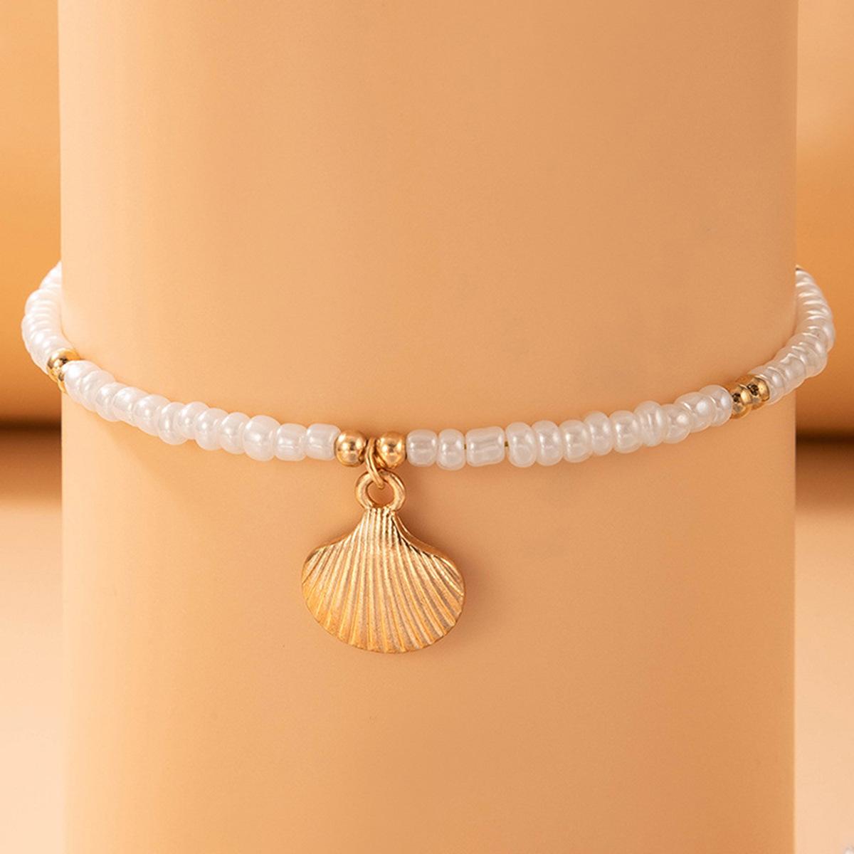 Beach Vacation Shell Anklet Bohemian Style - Image 3