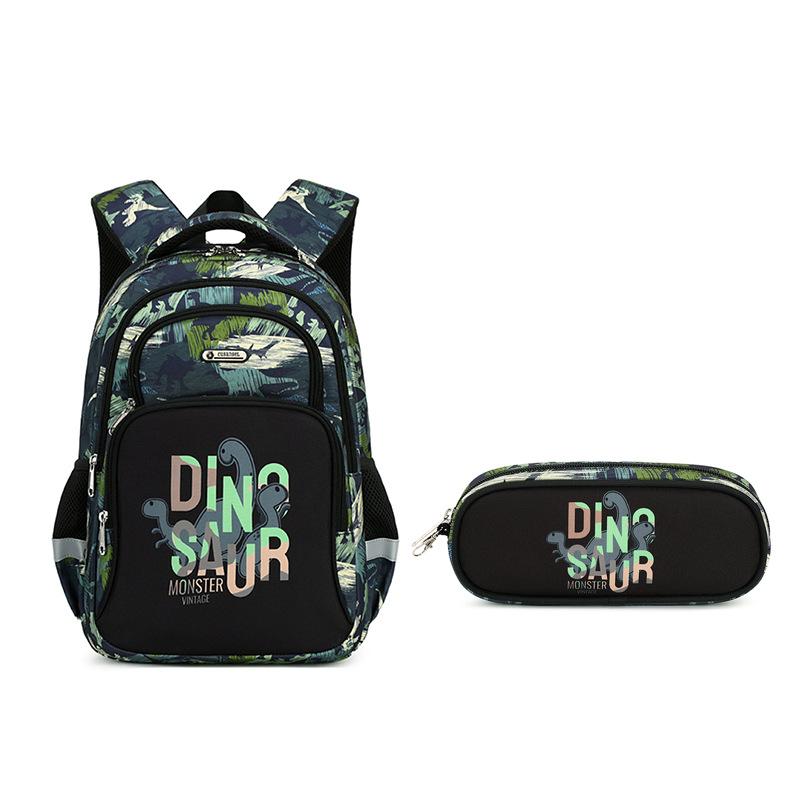 Primary School Student Schoolbag Boys Stylish And Lightweight Grade 1-3 Children Backpack - Image 10
