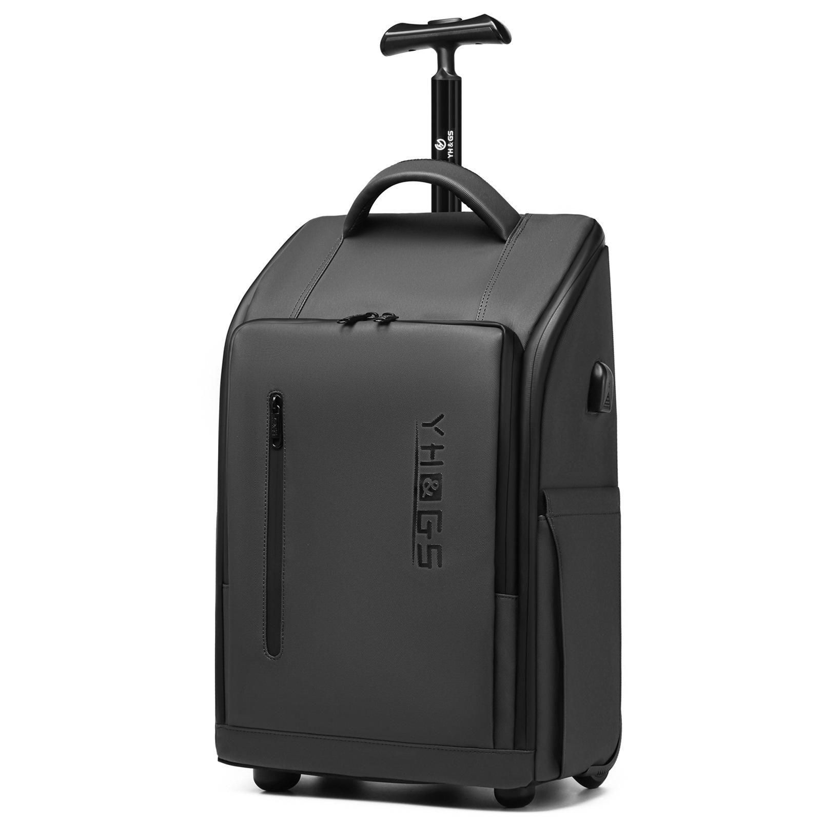 Trolley Backpack Double-shoulder Travel Ultra Light Draw-bar Luggage - Image 6