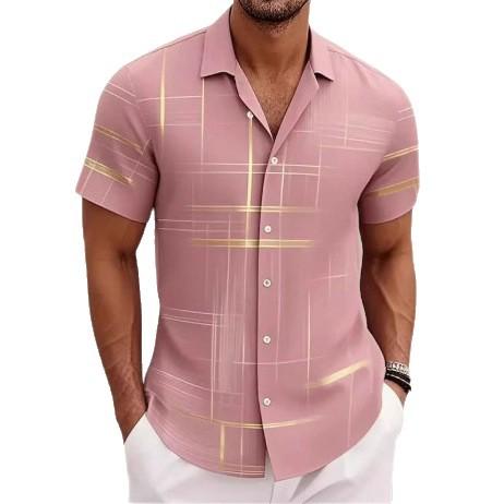 Men's Button Shirt Casual Fashion Outdoor Vacation - Image 5