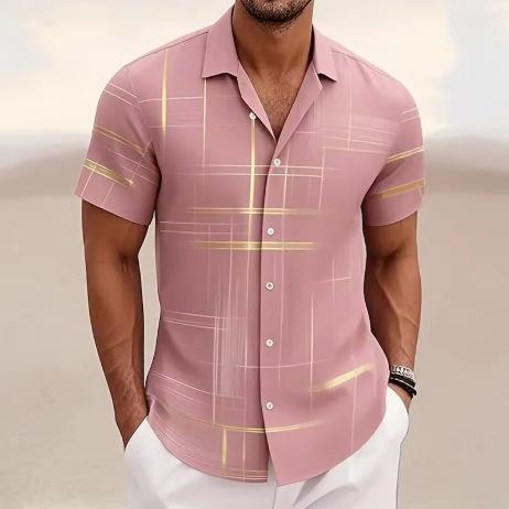 Men's Button Shirt Casual Fashion Outdoor Vacation - Image 10