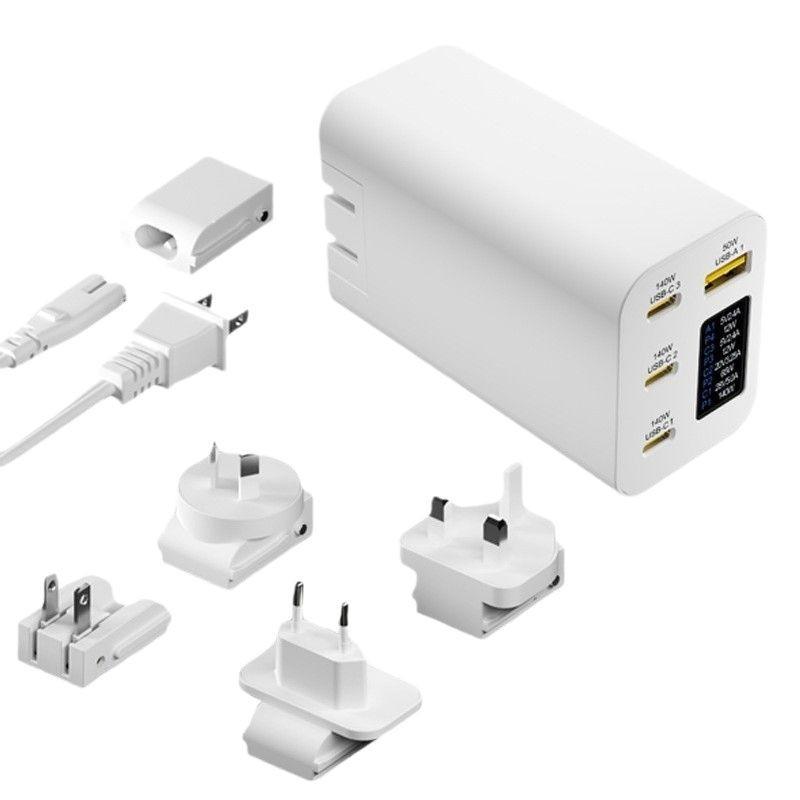 Stylish And Portable Fast Charge Charger With Color Screen Digital Display - Image 4