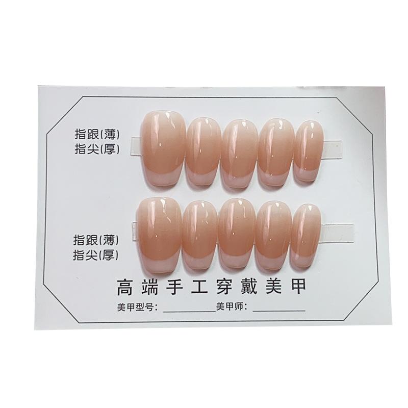 Handmade Wear Armor Gradient French Milk-in-water - Image 5