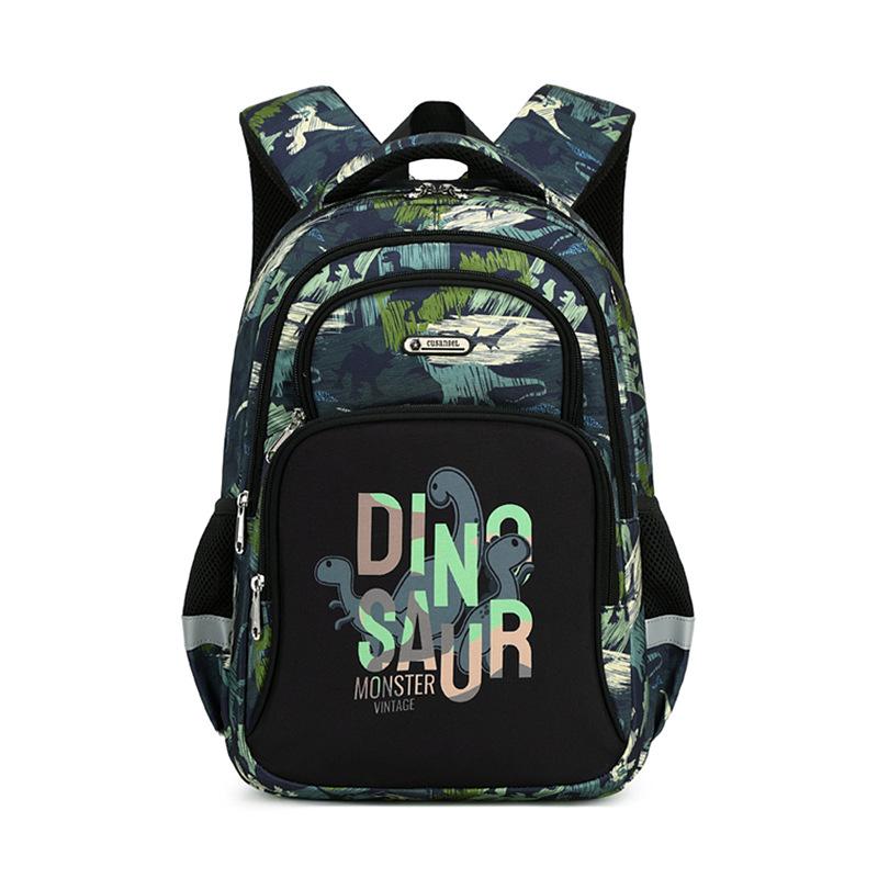 Primary School Student Schoolbag Boys Stylish And Lightweight Grade 1-3 Children Backpack - Image 9