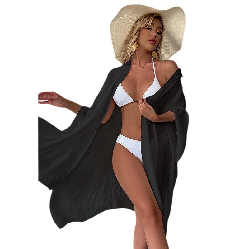 Vacation Sun Protection Coat Loose Breathable Shirt - Image 5