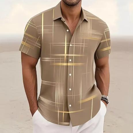 Men's Button Shirt Casual Fashion Outdoor Vacation - Image 8