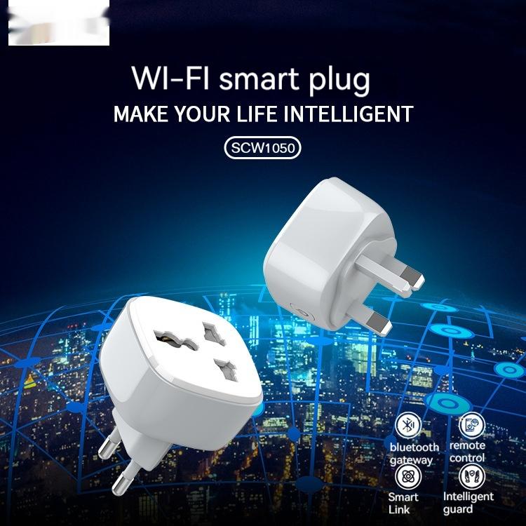 Smart Home Socket Remote European And British Standard Power Plug Adapter - Image 3