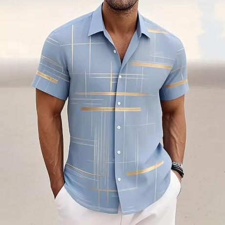 Men's Button Shirt Casual Fashion Outdoor Vacation - Image 6