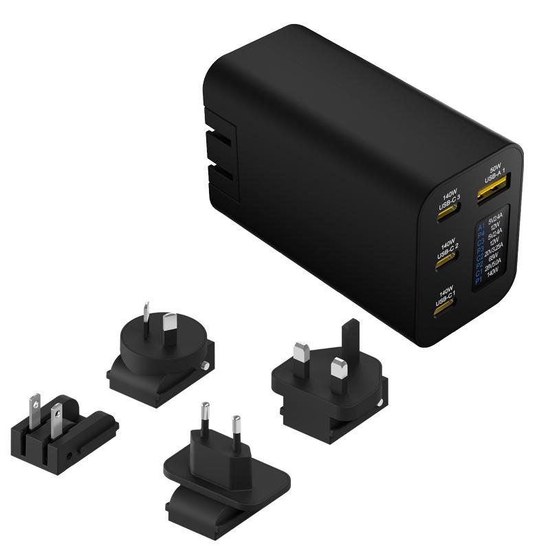 Stylish And Portable Fast Charge Charger With Color Screen Digital Display - Image 5